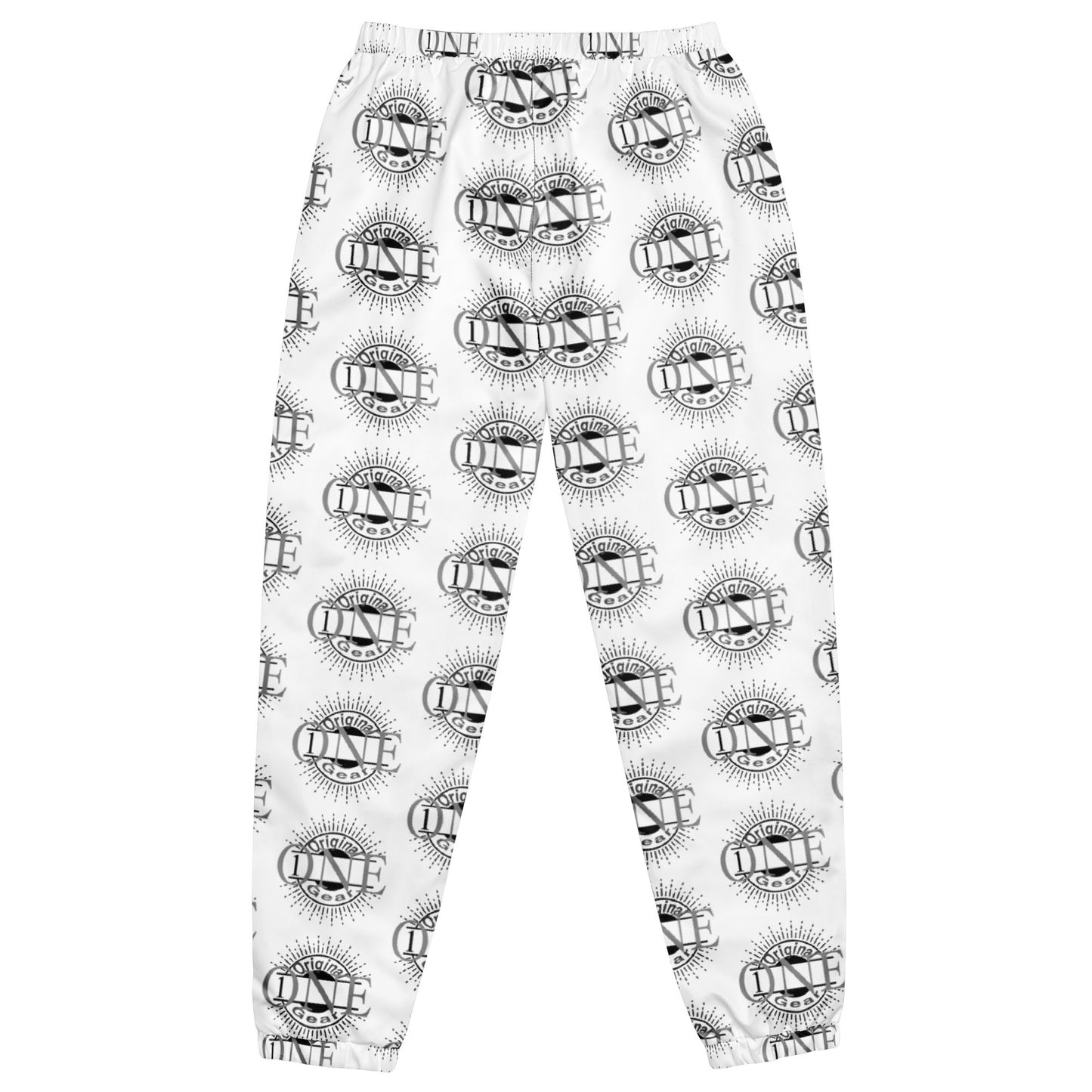 ONE ORIGINAL GEAR ECHO  Unisex track pants  White/ Black