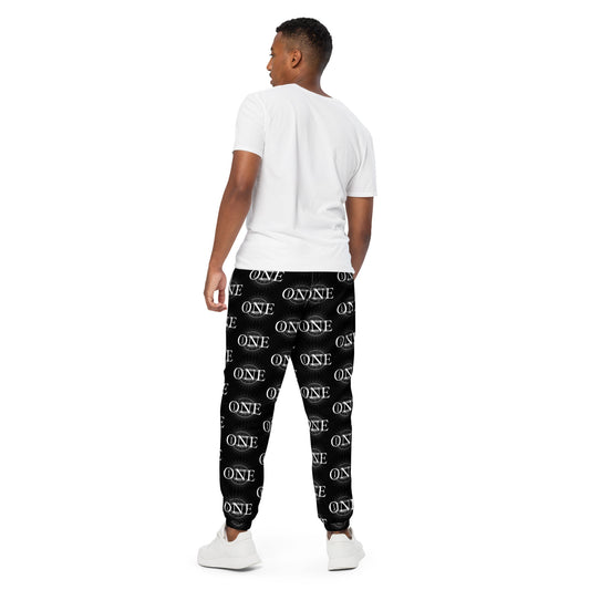 ONE ORIGINAL GEAR ECHO  Unisex track pants  Black/ White