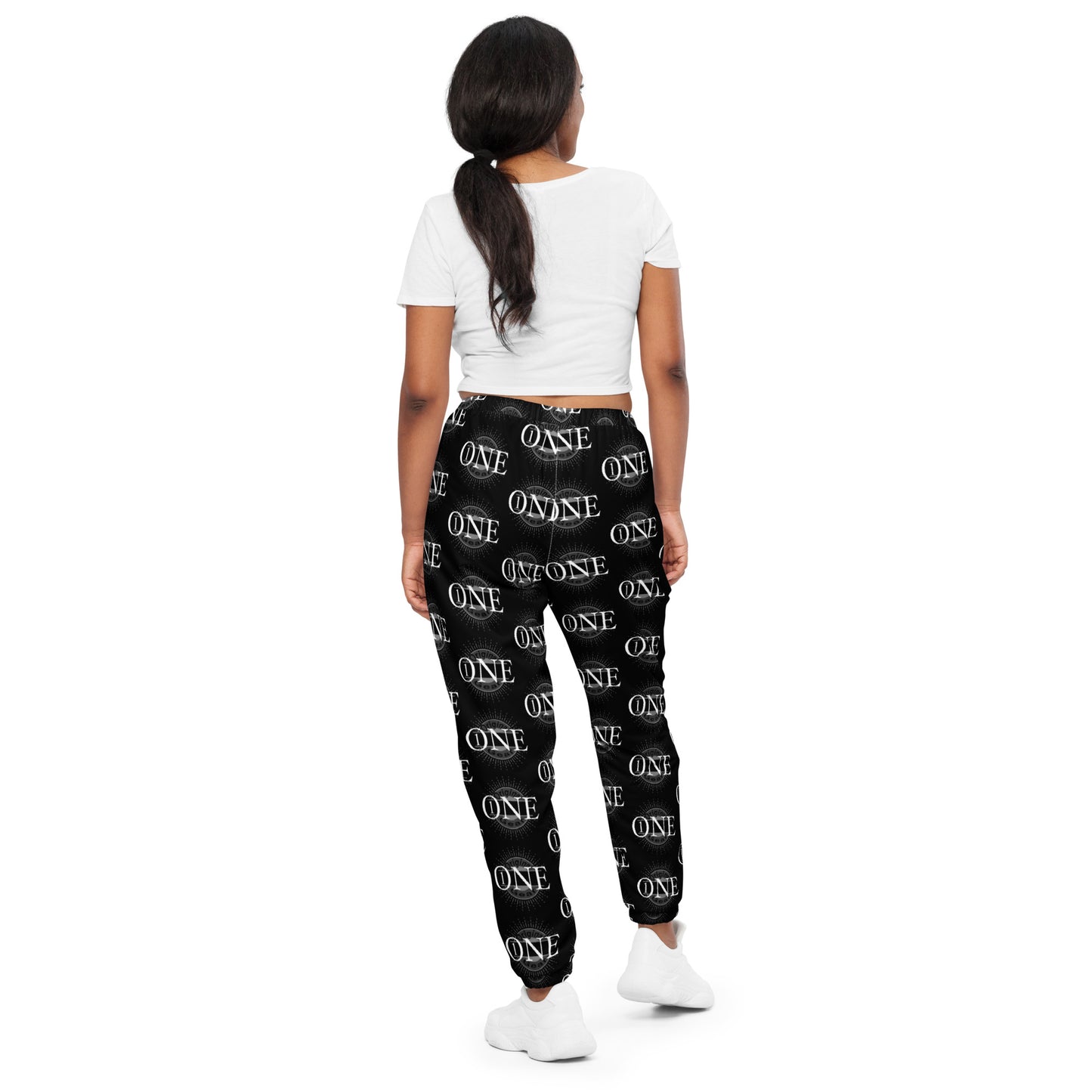 ONE ORIGINAL GEAR ECHO  Unisex track pants  Black/ White