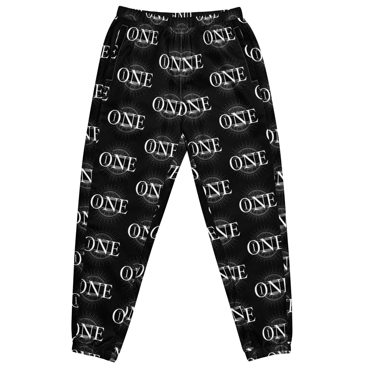 ONE ORIGINAL GEAR ECHO  Unisex track pants  Black/ White