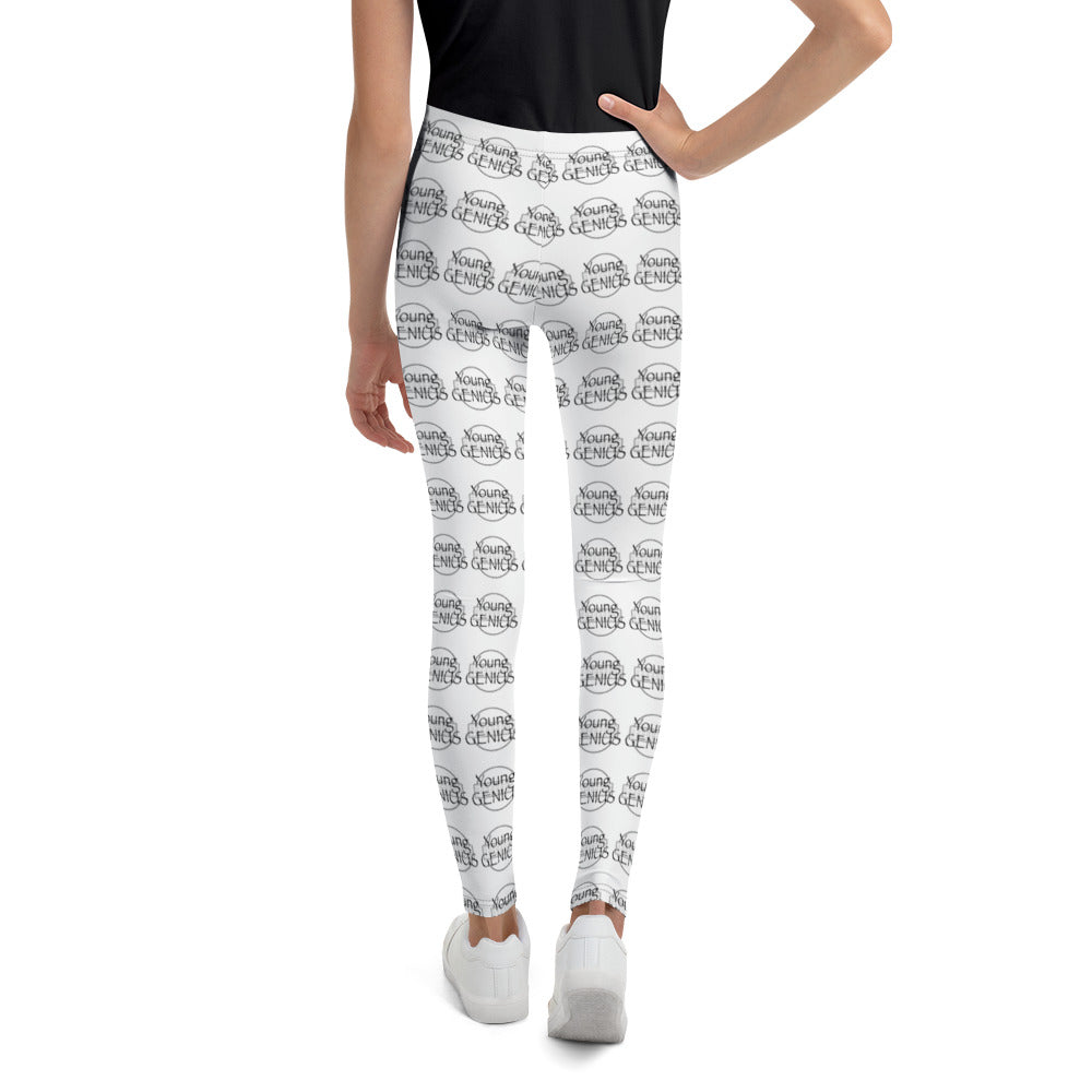 YOUNG GENIUS GEAR  Youth Leggings  White