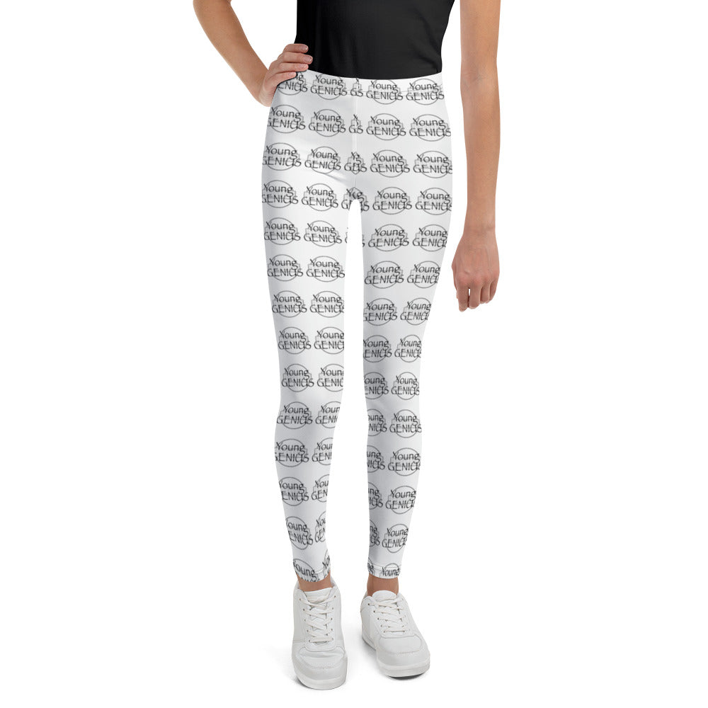 YOUNG GENIUS GEAR  Youth Leggings  White