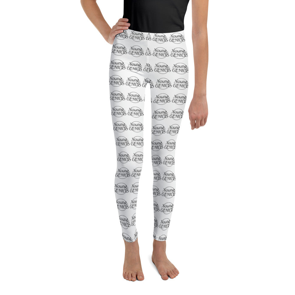 YOUNG GENIUS GEAR  Youth Leggings  White