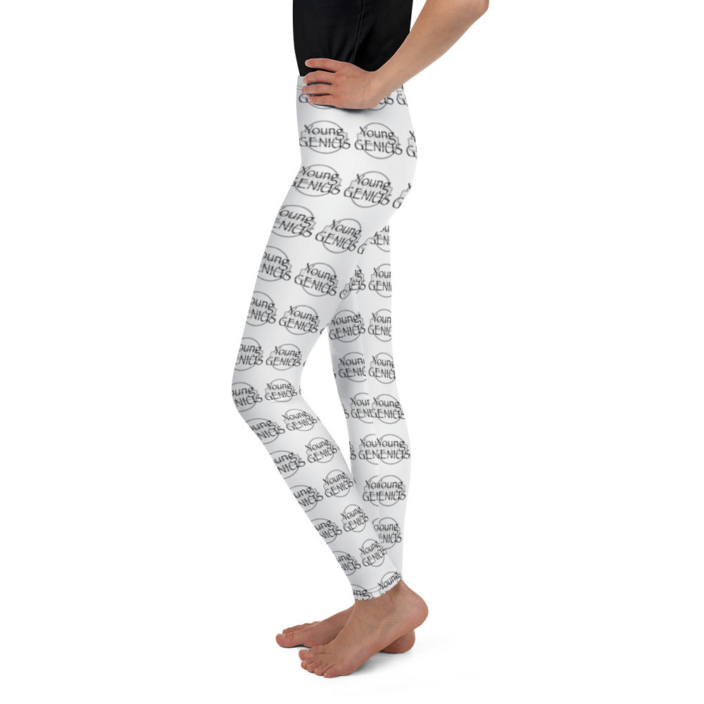 YOUNG GENIUS GEAR  Youth Leggings  White