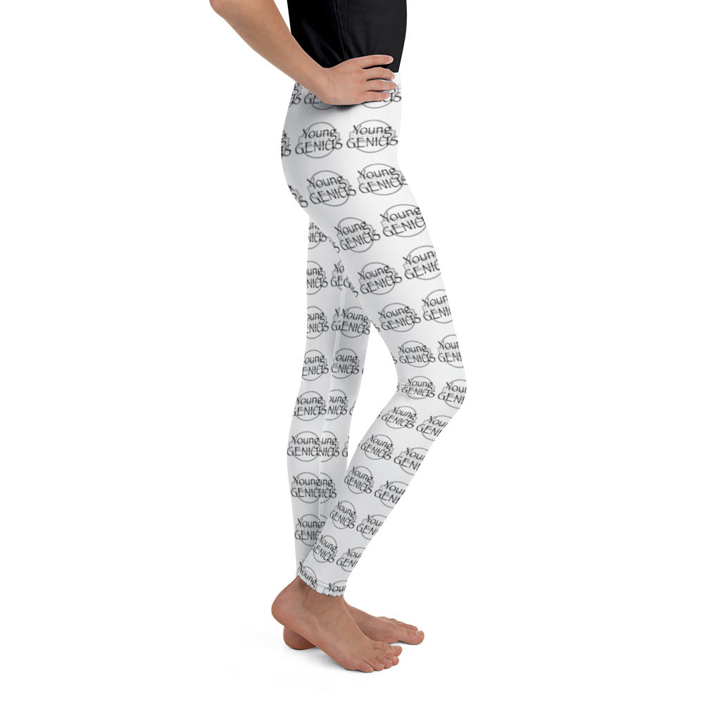 YOUNG GENIUS GEAR  Youth Leggings  White