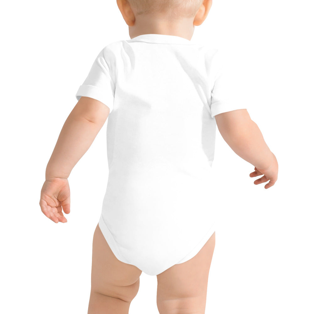 DIAMOND GIRL  Baby short sleeve one piece