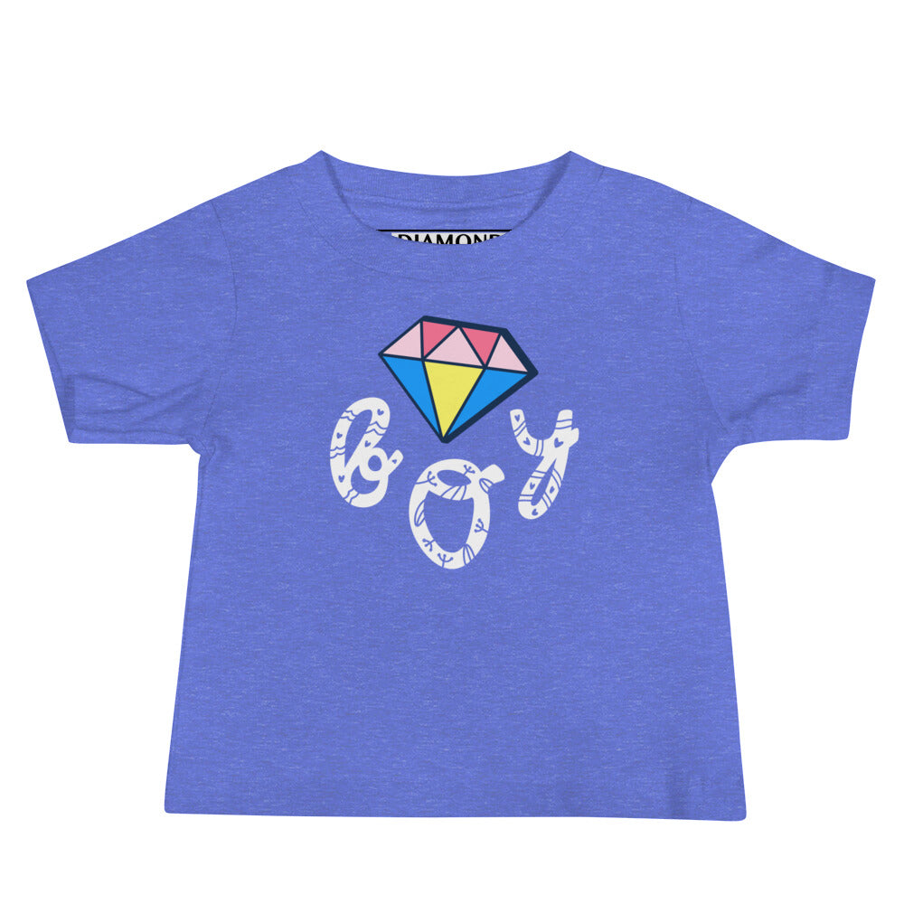 DIAMOND BOY  Baby Jersey Short Sleeve Tee