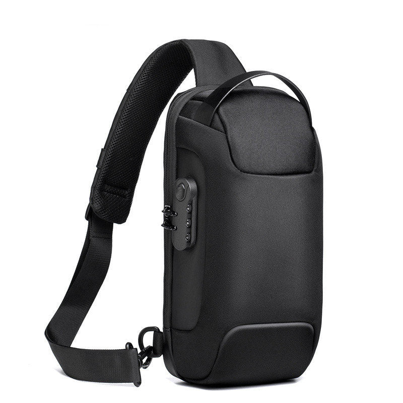 New Shoulder Chest USB Charging Bag