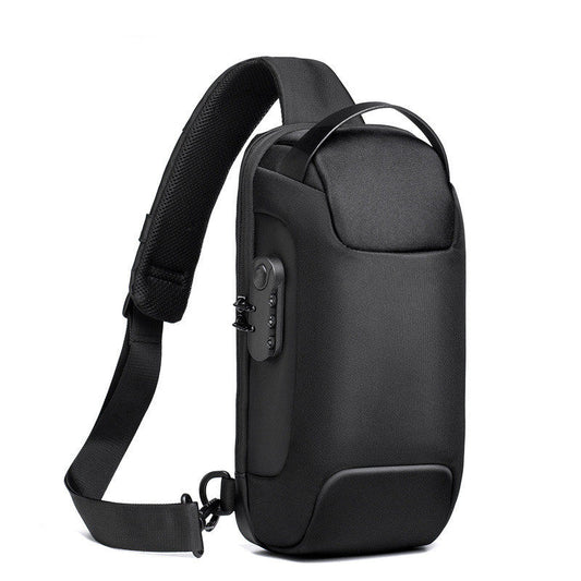 New Shoulder Chest USB Charging Bag