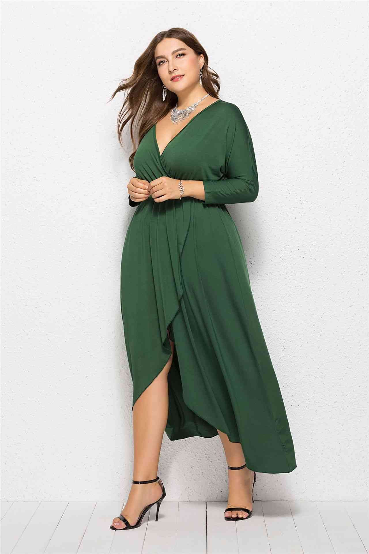 New Size Women Summer Long Dresses