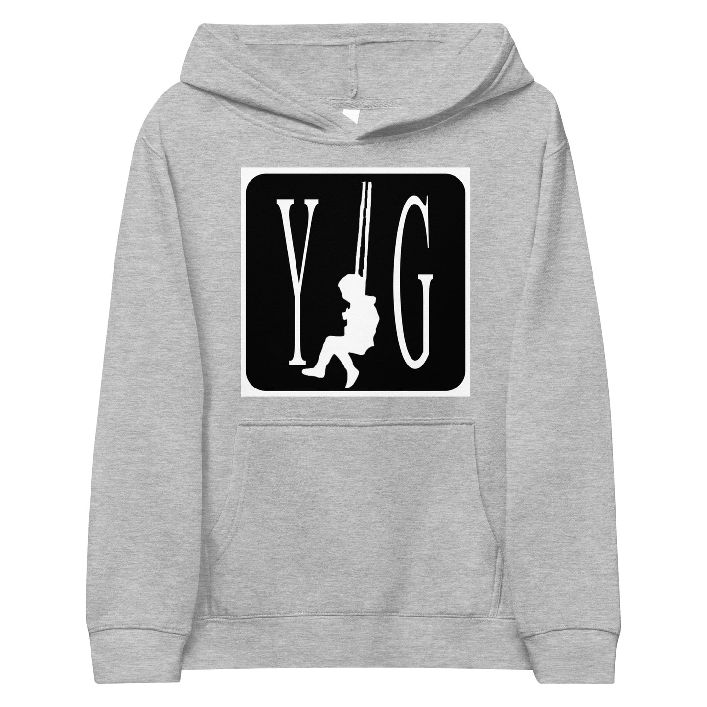 YOUNG GENIUS GEAR SWINGER Kids fleece hoodie  Black/ Blue/ Gray/ White