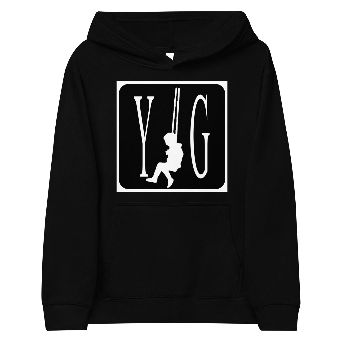 YOUNG GENIUS GEAR SWINGER Kids fleece hoodie  Black/ Blue/ Gray/ White