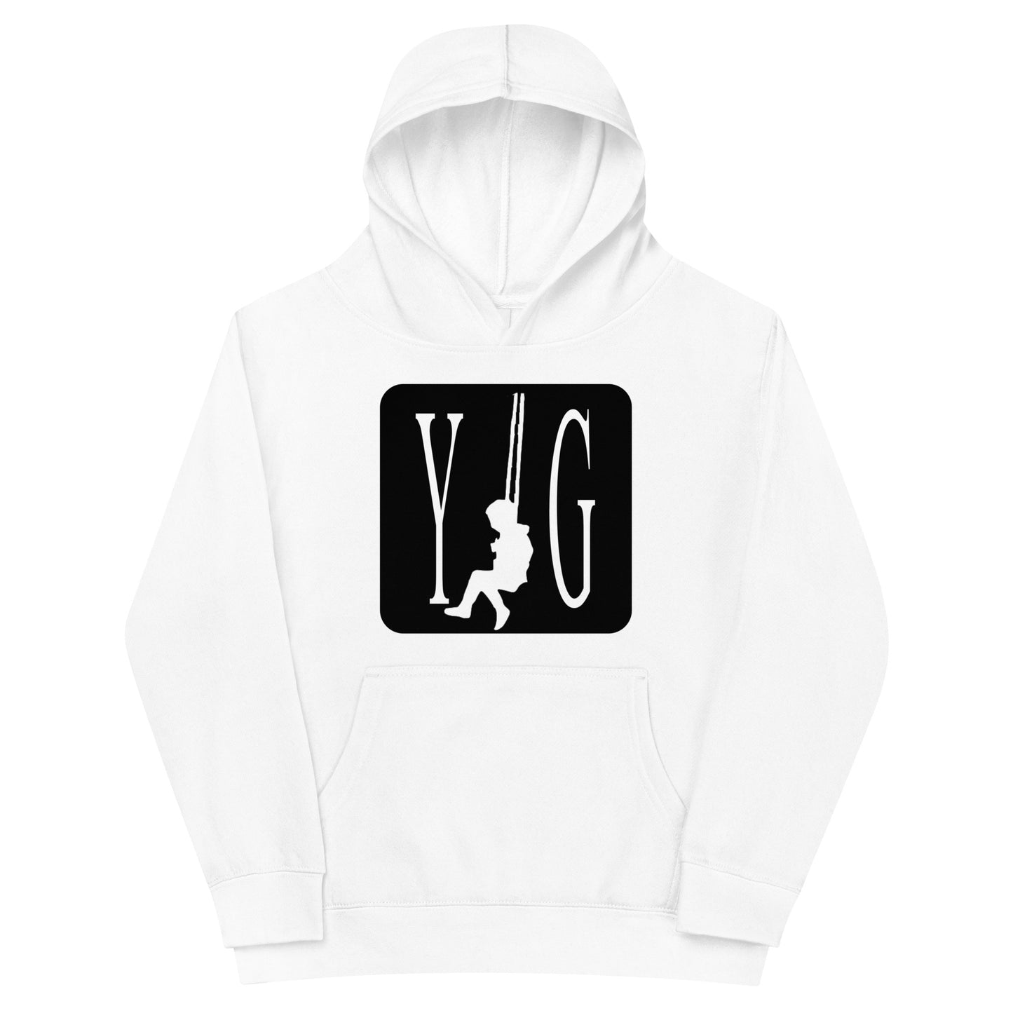 YOUNG GENIUS GEAR SWINGER Kids fleece hoodie  Black/ Blue/ Gray/ White