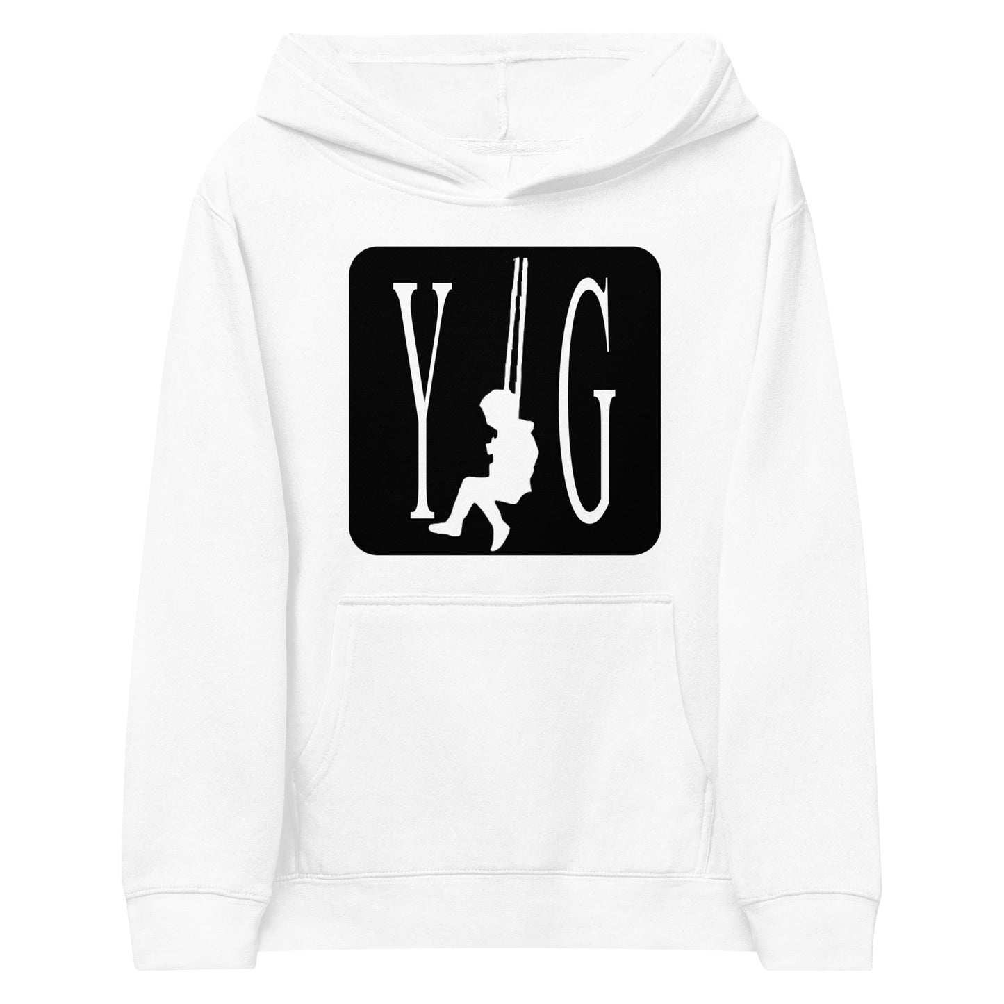 YOUNG GENIUS GEAR SWINGER Kids fleece hoodie  Black/ Blue/ Gray/ White