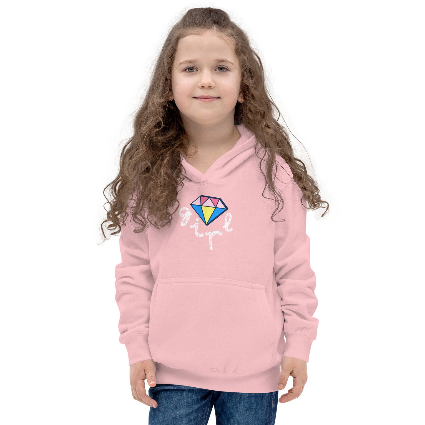 DIAMOND GIRL  Kids Hoodie