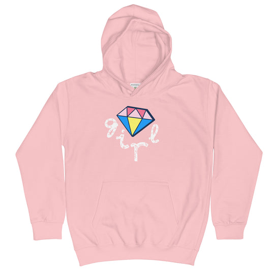 DIAMOND GIRL  Kids Hoodie