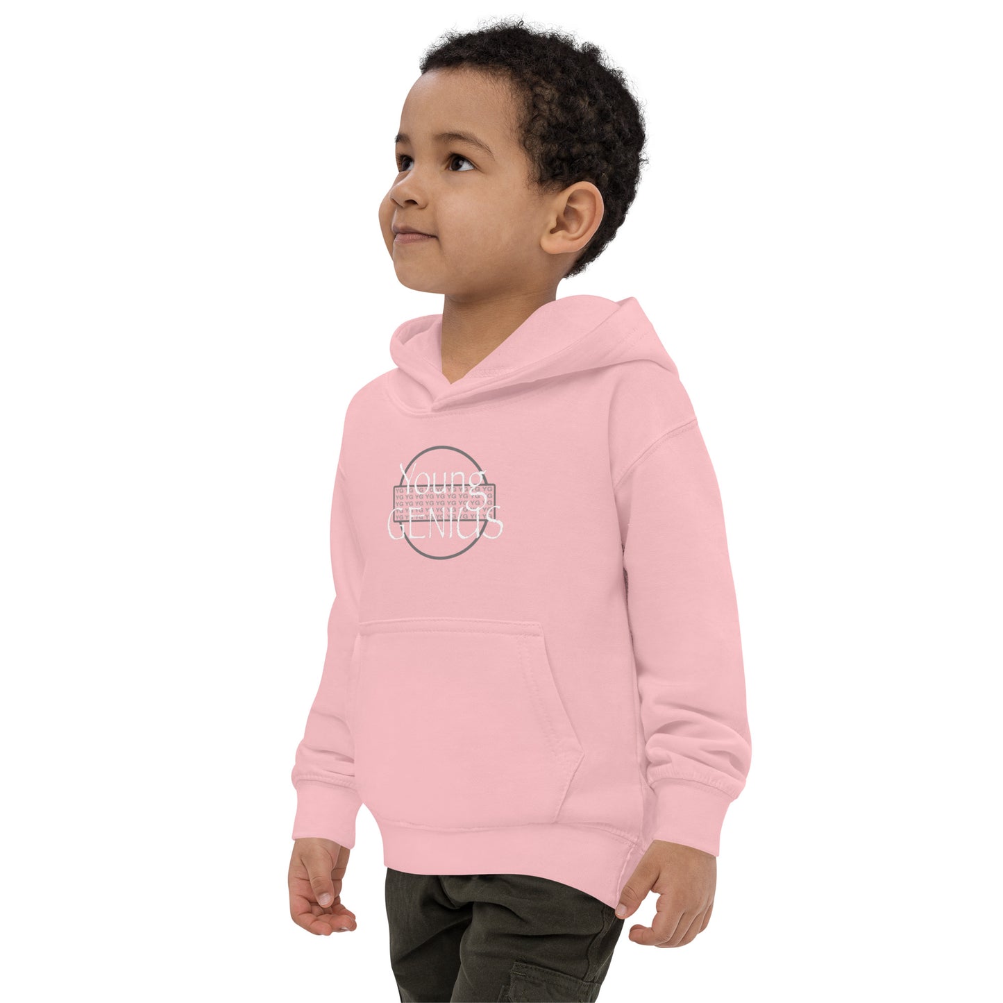 YOUNG GENIUS GEAR  Kids Hoodie  Black/ Blue/ Gray/ Pink