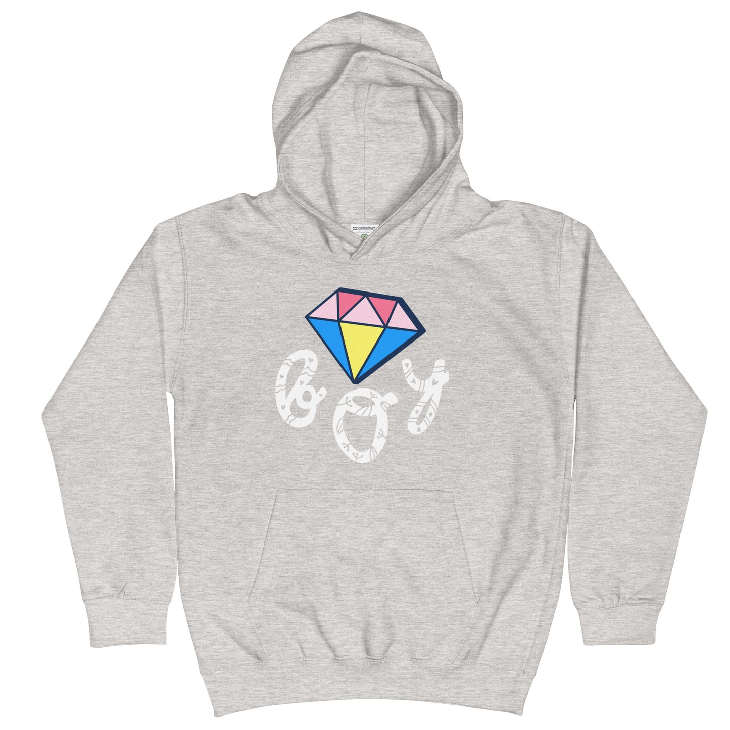 DIAMOND BOY  Kids Hoodie
