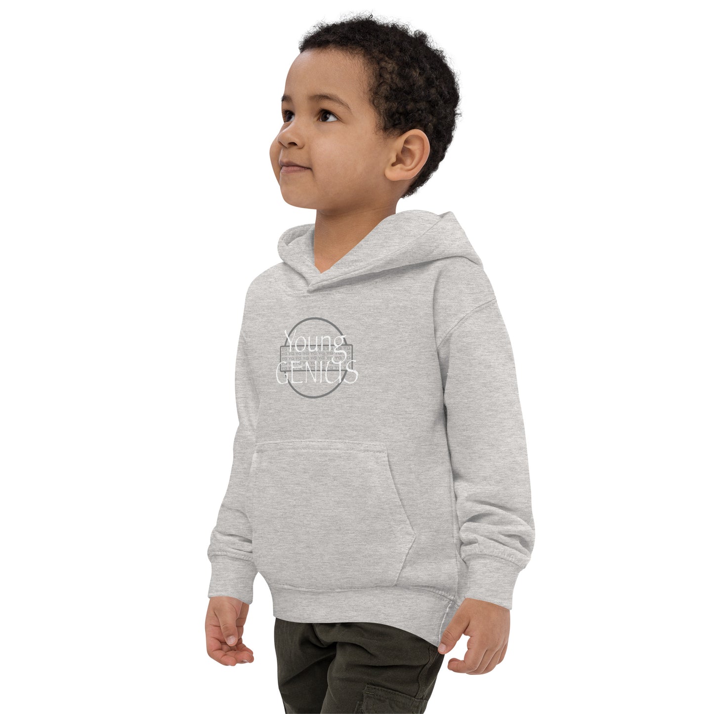YOUNG GENIUS GEAR  Kids Hoodie  Black/ Blue/ Gray/ Pink