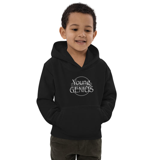 YOUNG GENIUS GEAR  Kids Hoodie  Black/ Blue/ Gray/ Pink
