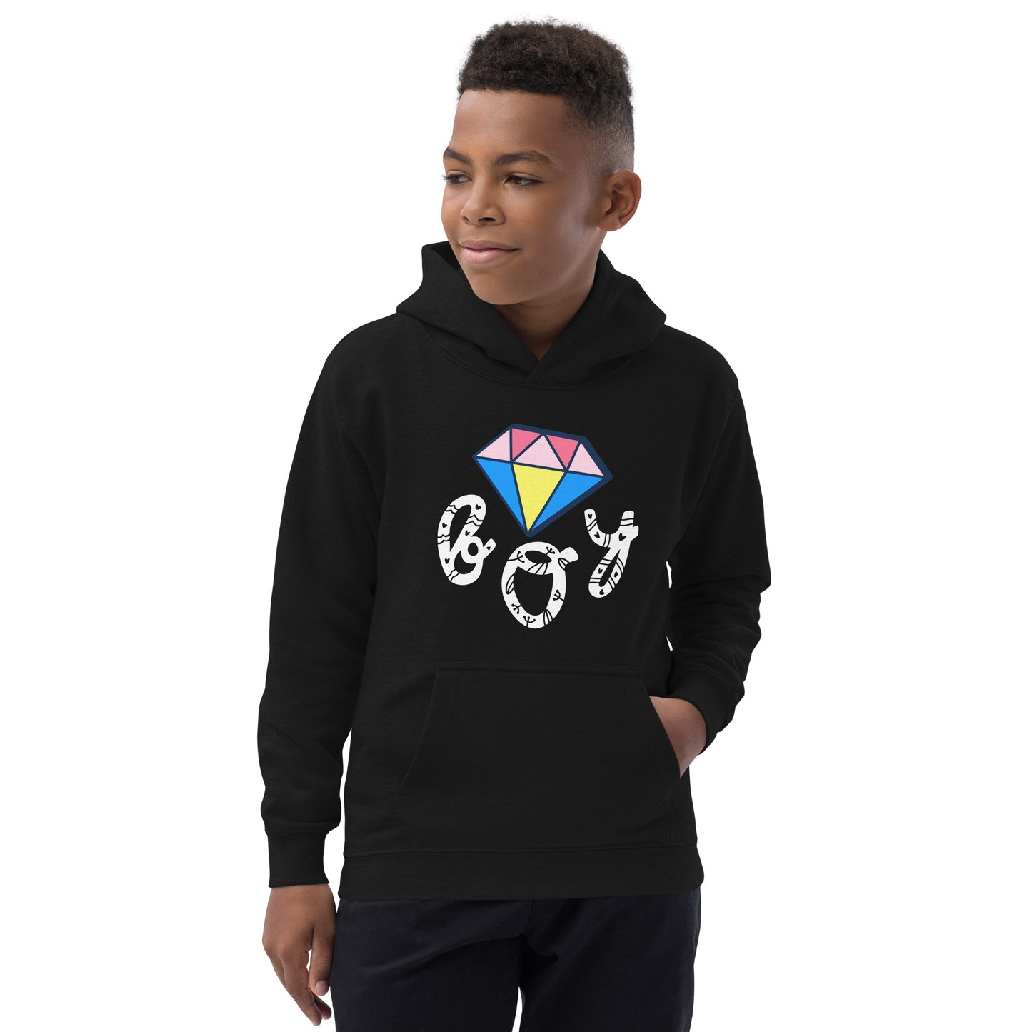 DIAMOND BOY  Kids Hoodie