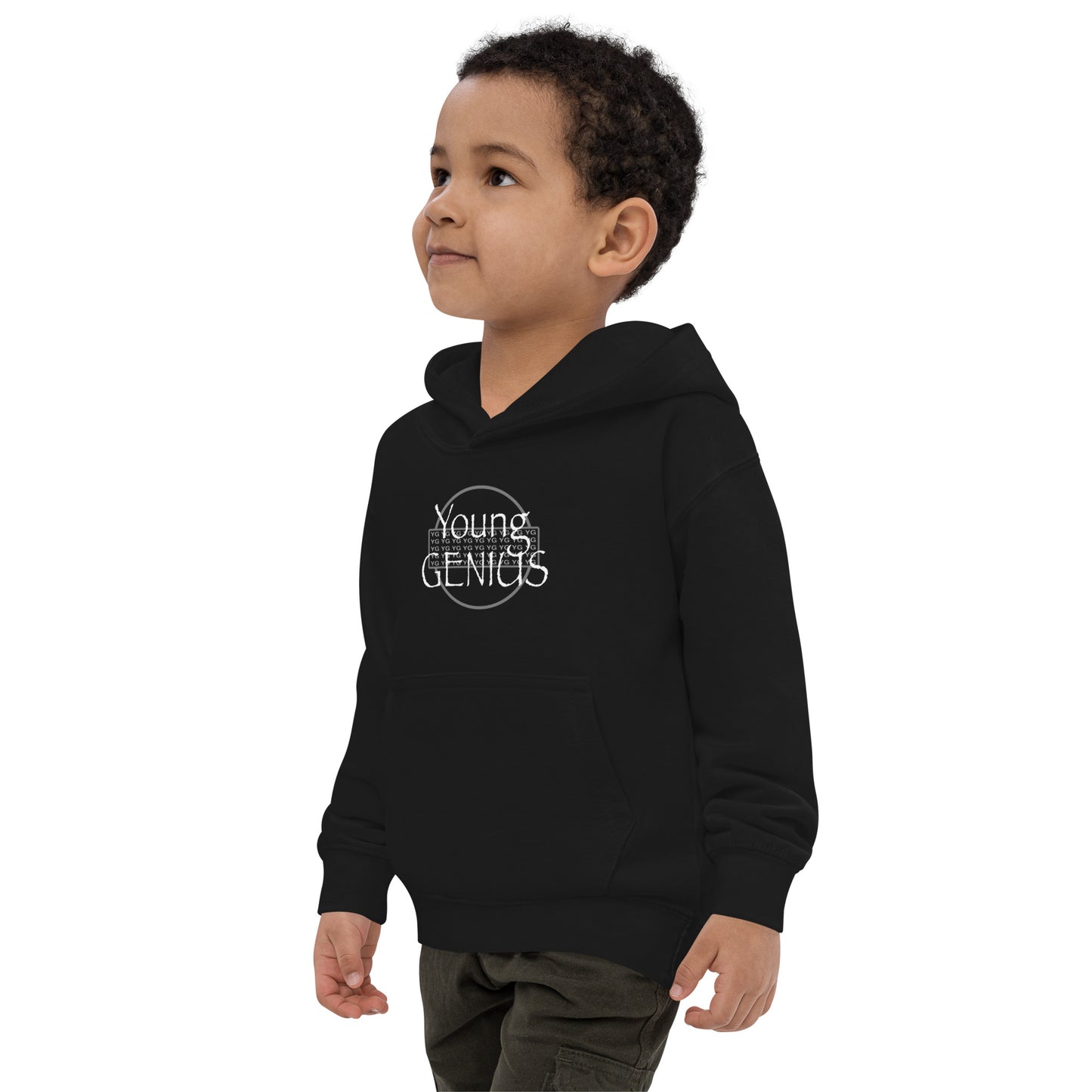 YOUNG GENIUS GEAR  Kids Hoodie  Black/ Blue/ Gray/ Pink
