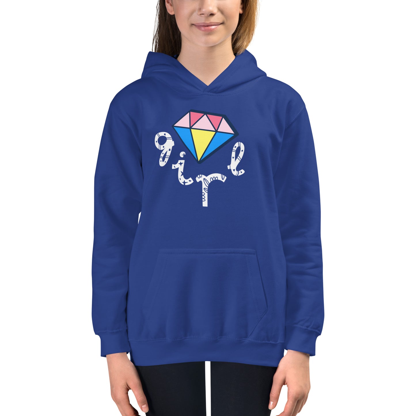 DIAMOND GIRL  Kids Hoodie
