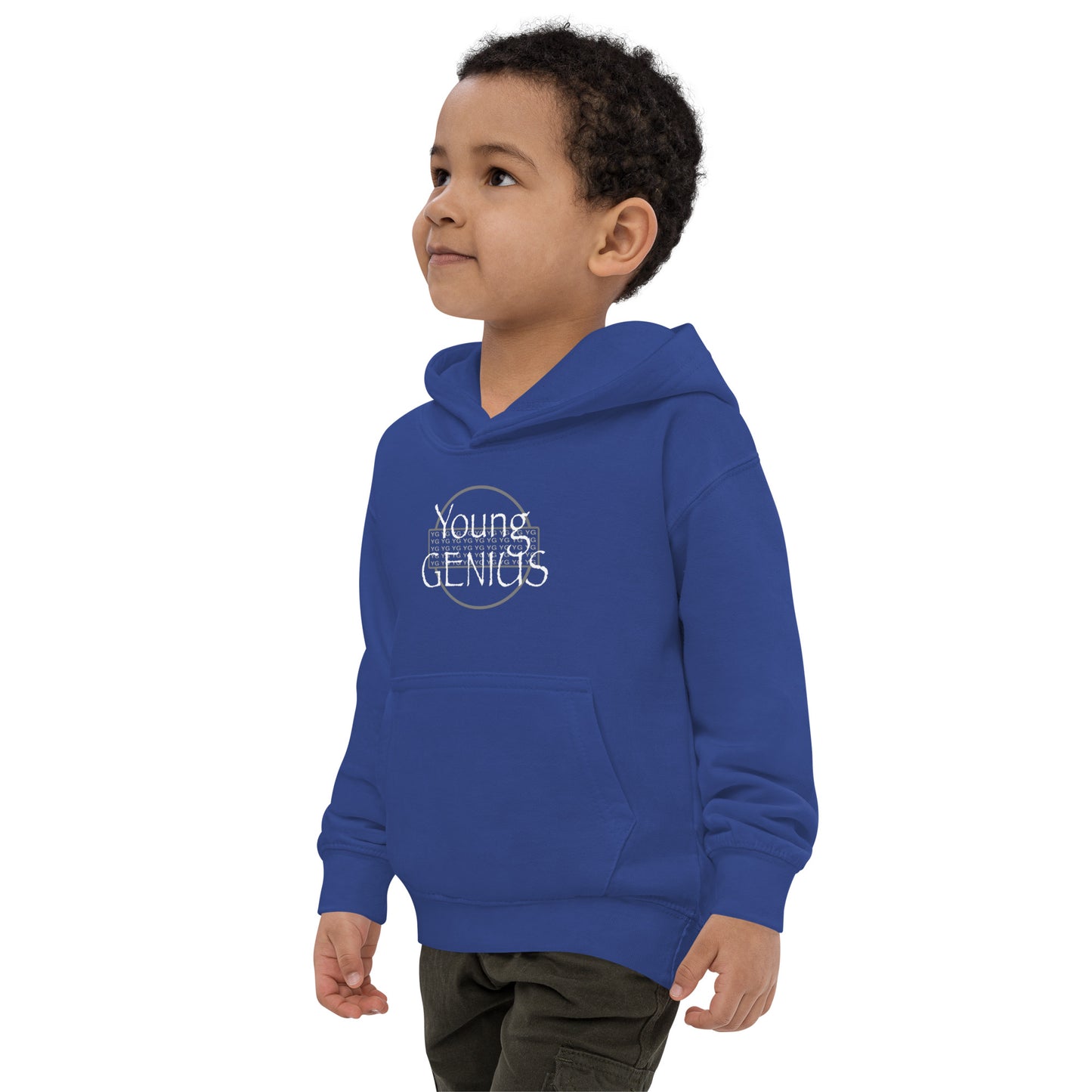 YOUNG GENIUS GEAR  Kids Hoodie  Black/ Blue/ Gray/ Pink