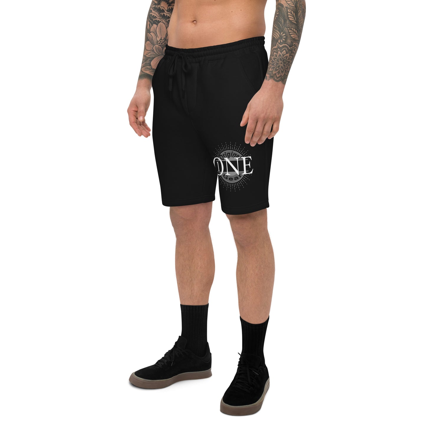 ONE ORIGINAL GEAR  Men's fleece shorts  Black