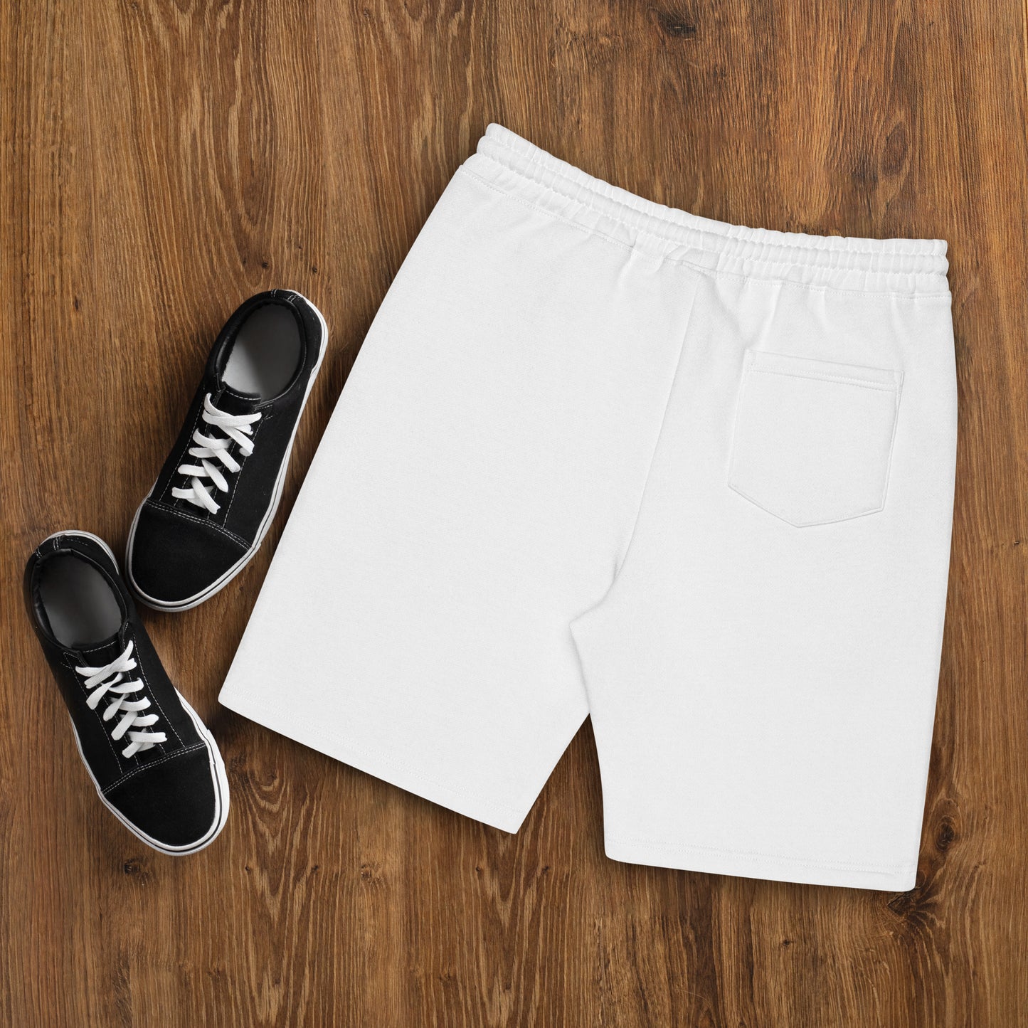 ONE ORIGINAL GEAR  Men's fleece shorts  White/ Multi Color
