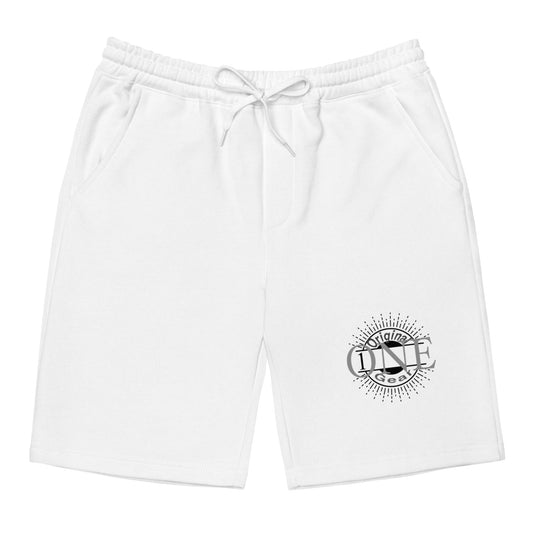 ONE ORIGINAL GEAR  Men's fleece shorts  White/ Black