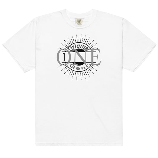 ONE ORIGINAL GEAR  heavyweight t-shirt  White/ Black