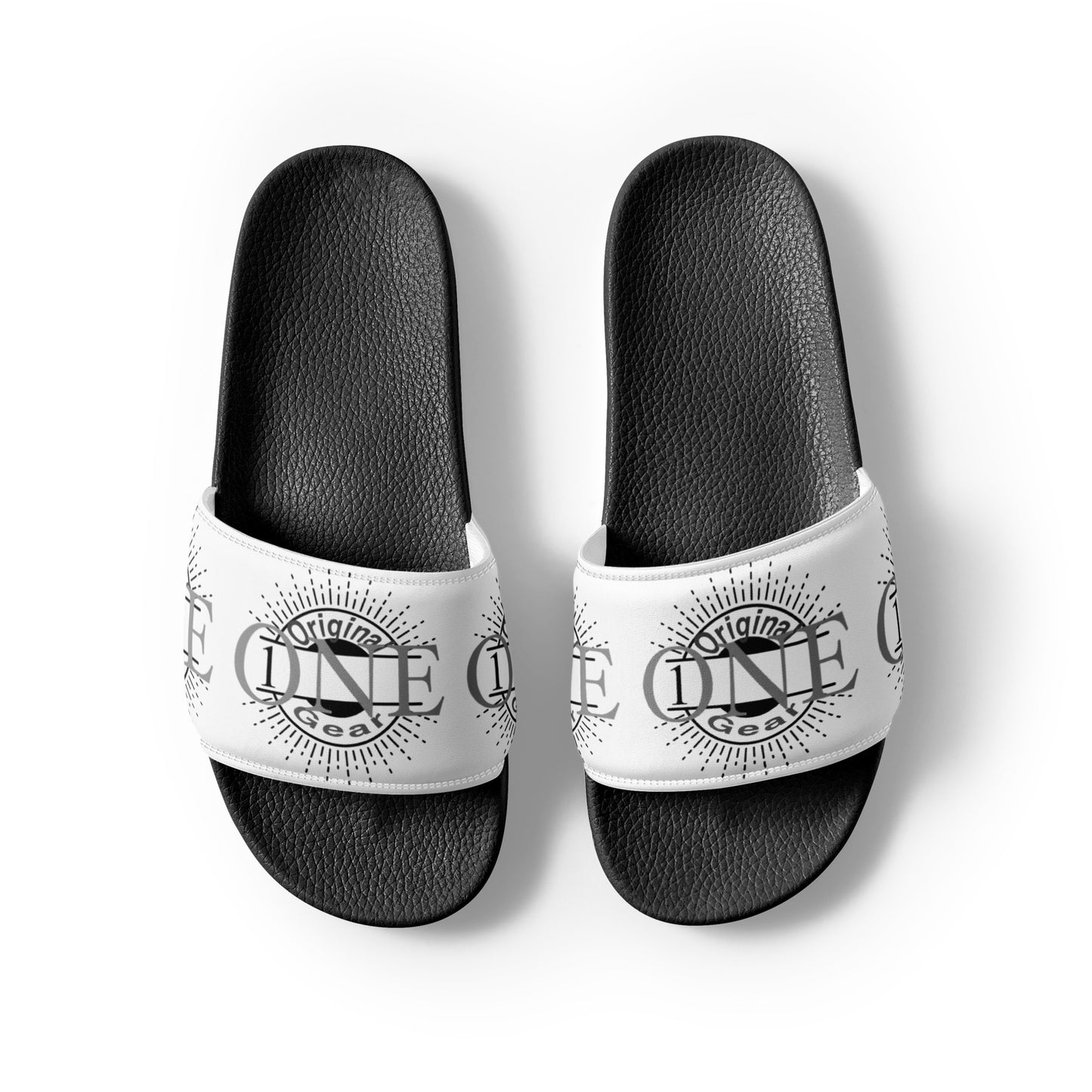 ONE ORIGINAL GEAR ECHO  Men’s slides  White/ Black