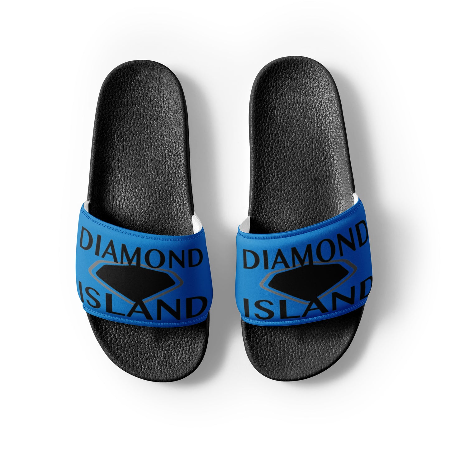DIAMOND ISLAND  Men’s slides  Blue/ Black, Blue/ White