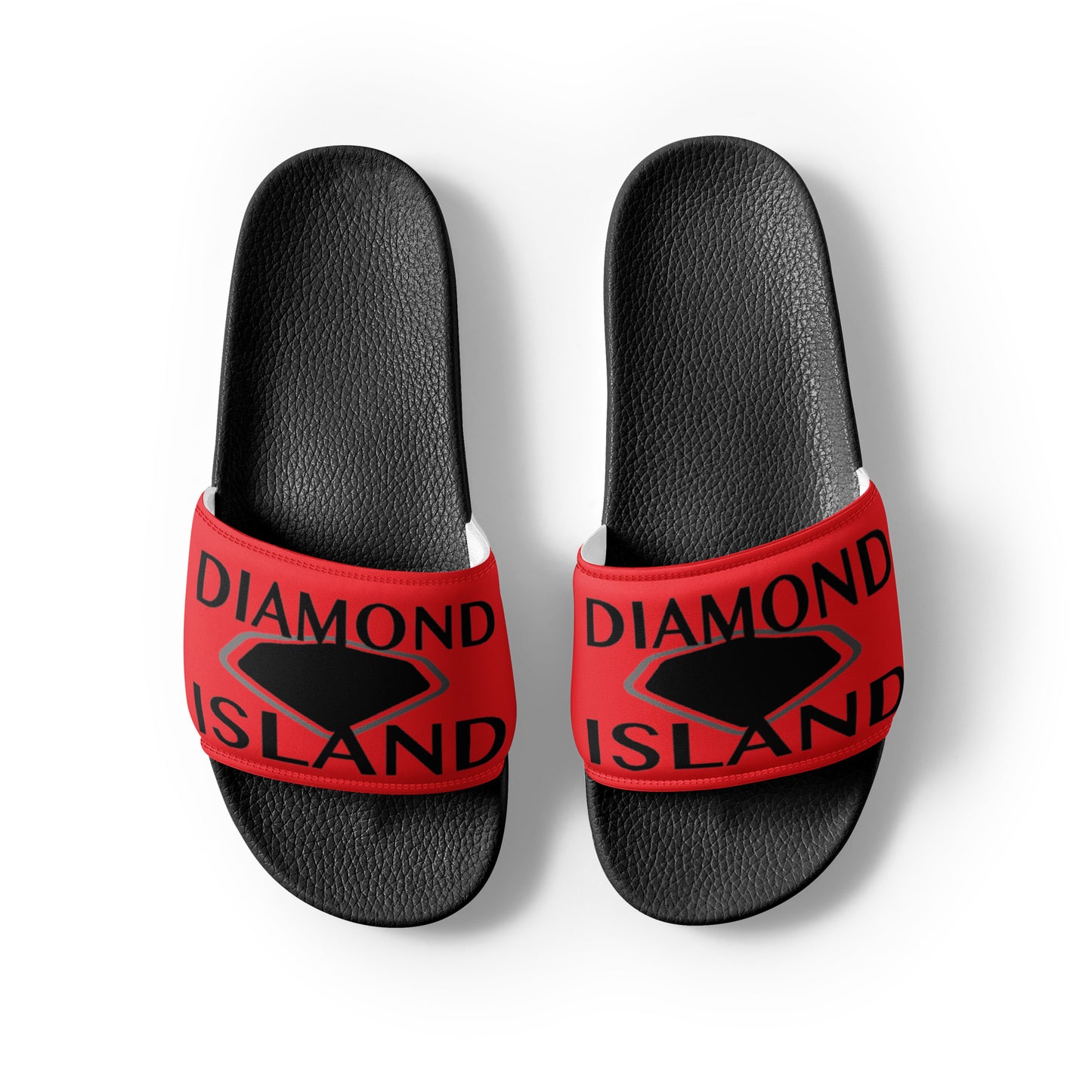 DIAMOND ISLAND  Men’s slides  Red/ White, Red/ Black