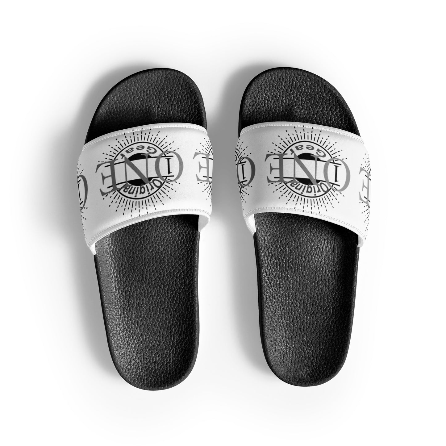 ONE ORIGINAL GEAR ECHO  Men’s slides  White/ Black