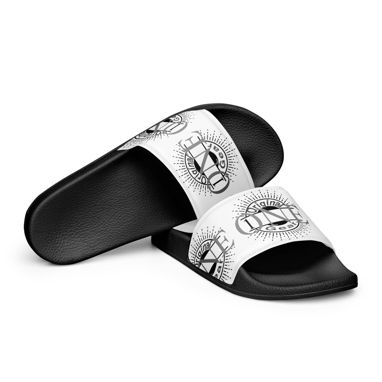 ONE ORIGINAL GEAR ECHO  Men’s slides  White/ Black