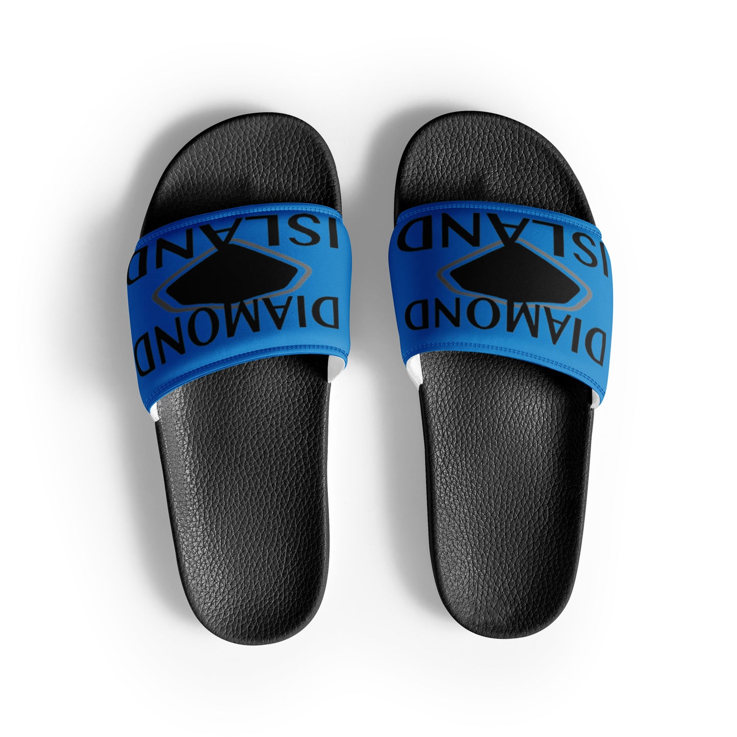 DIAMOND ISLAND  Men’s slides  Blue/ Black, Blue/ White