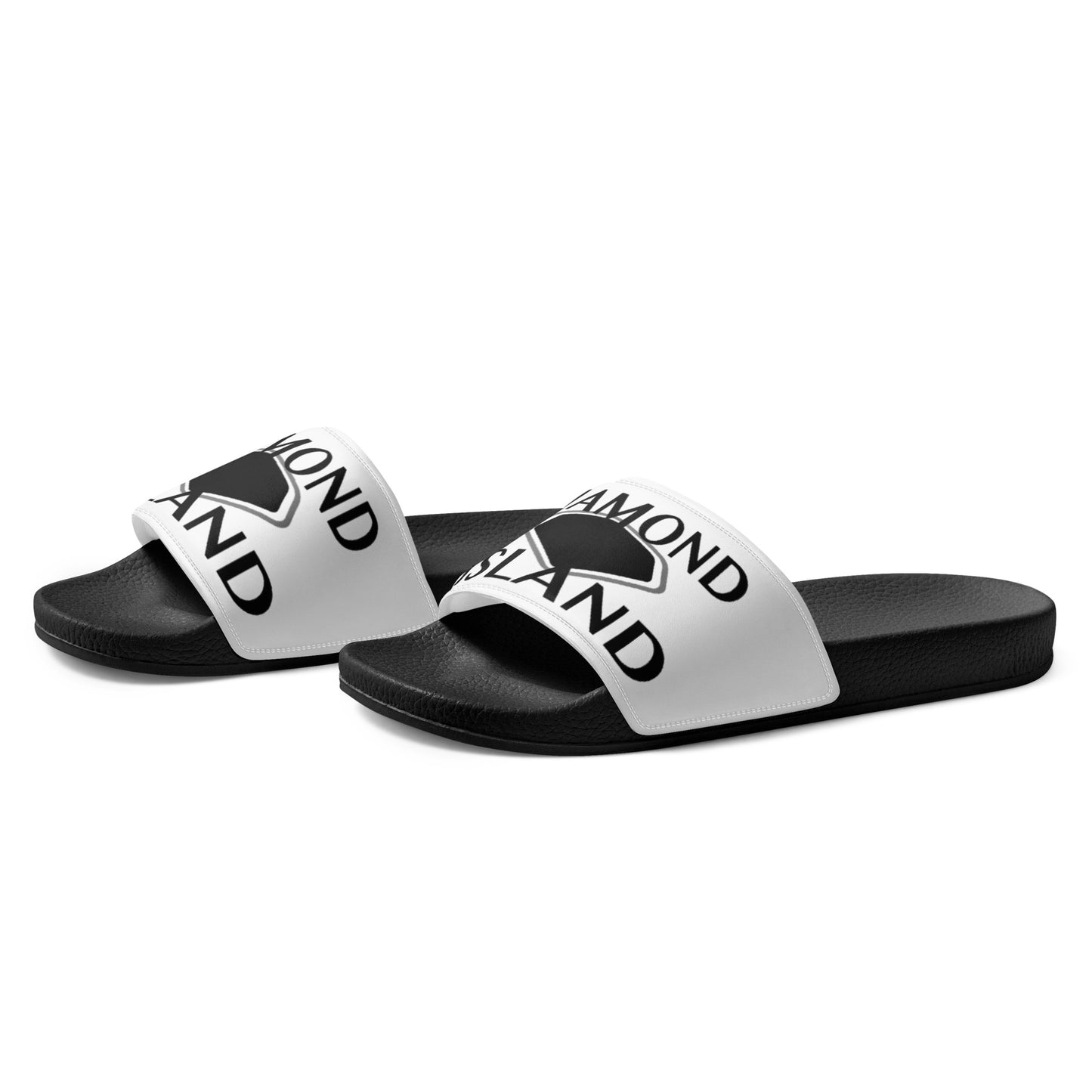 DIAMOND ISLAND  Men’s slides   Black/ White;  White/ Black