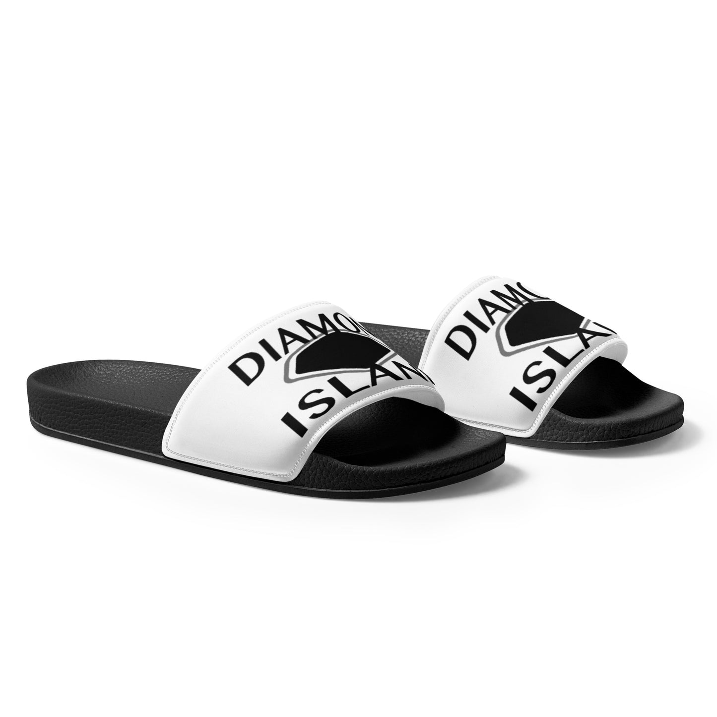 DIAMOND ISLAND  Men’s slides   Black/ White;  White/ Black