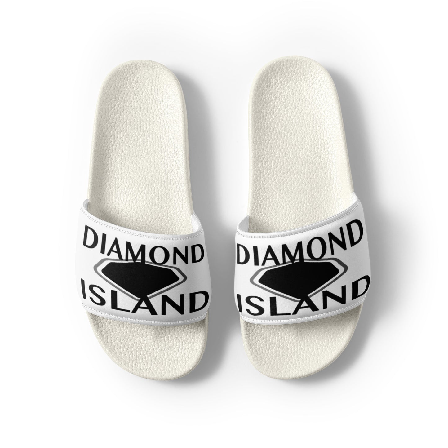 DIAMOND ISLAND  Men’s slides   Black/ White;  White/ Black