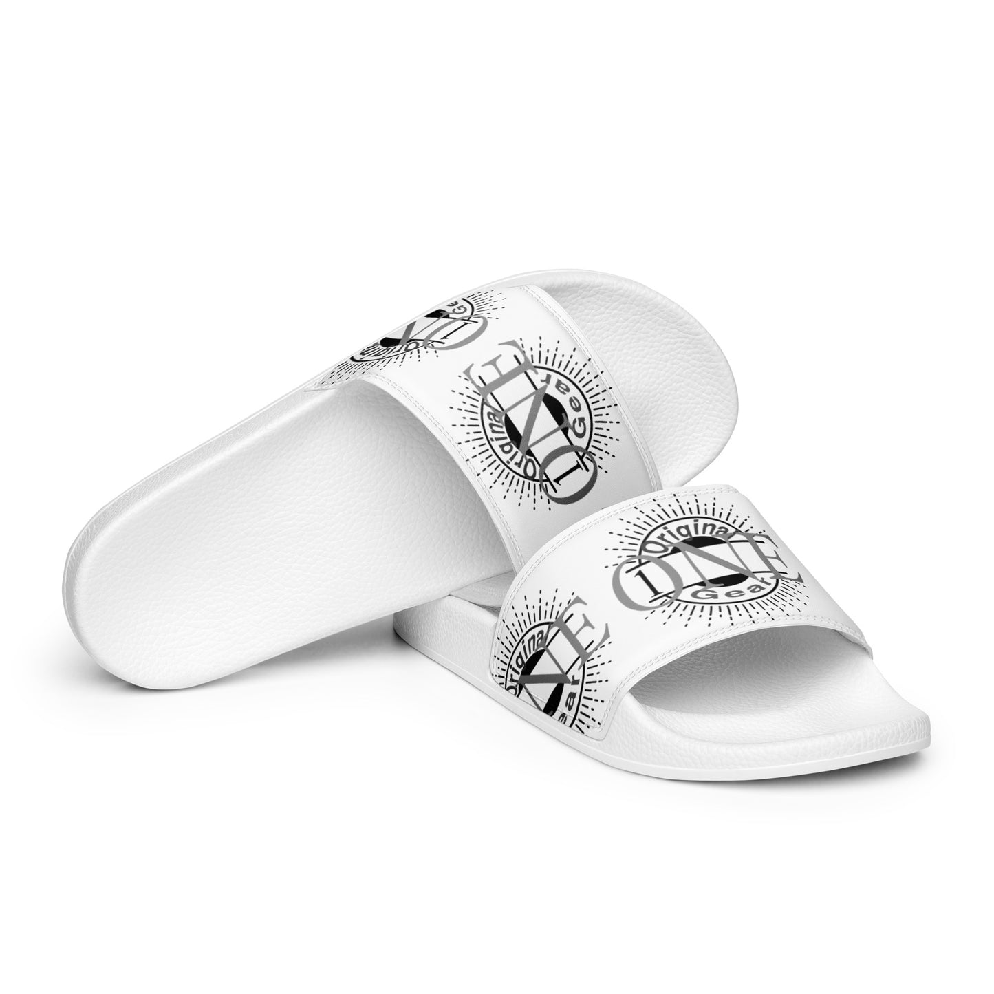 ONE ORIGINAL GEAR ECHO  Men’s slides  White/ Black