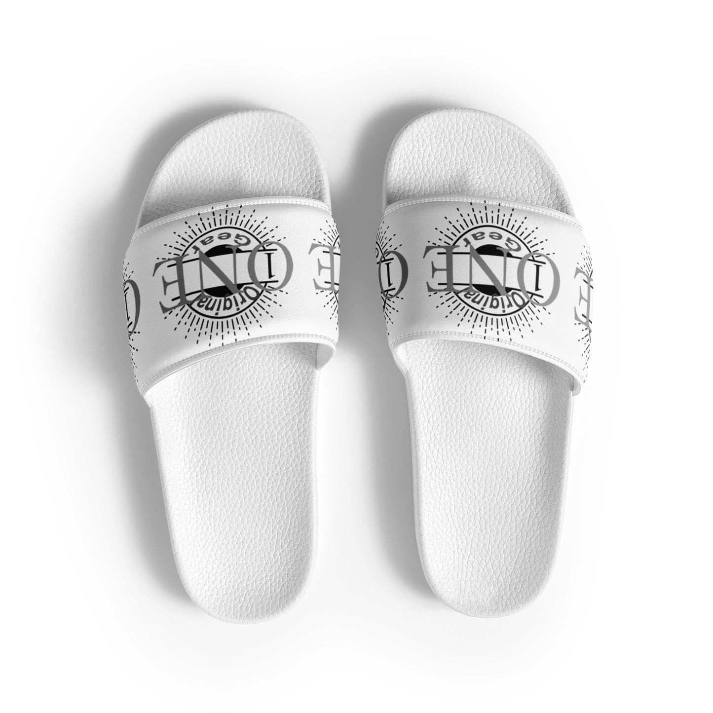ONE ORIGINAL GEAR ECHO  Men’s slides  White/ Black