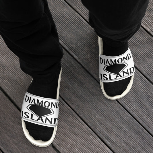 DIAMOND ISLAND  Men’s slides   Black/ White;  White/ Black