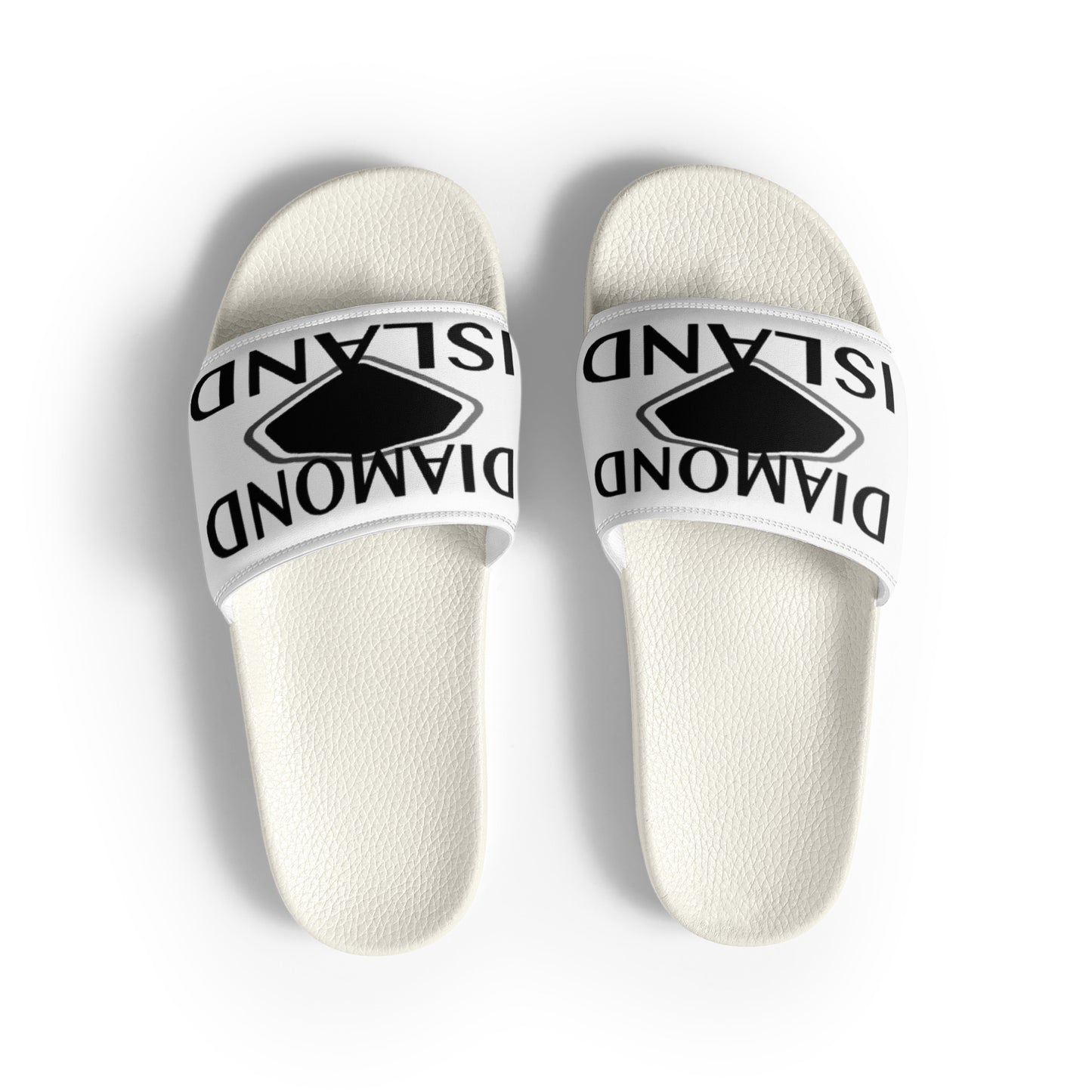DIAMOND ISLAND  Men’s slides   Black/ White;  White/ Black