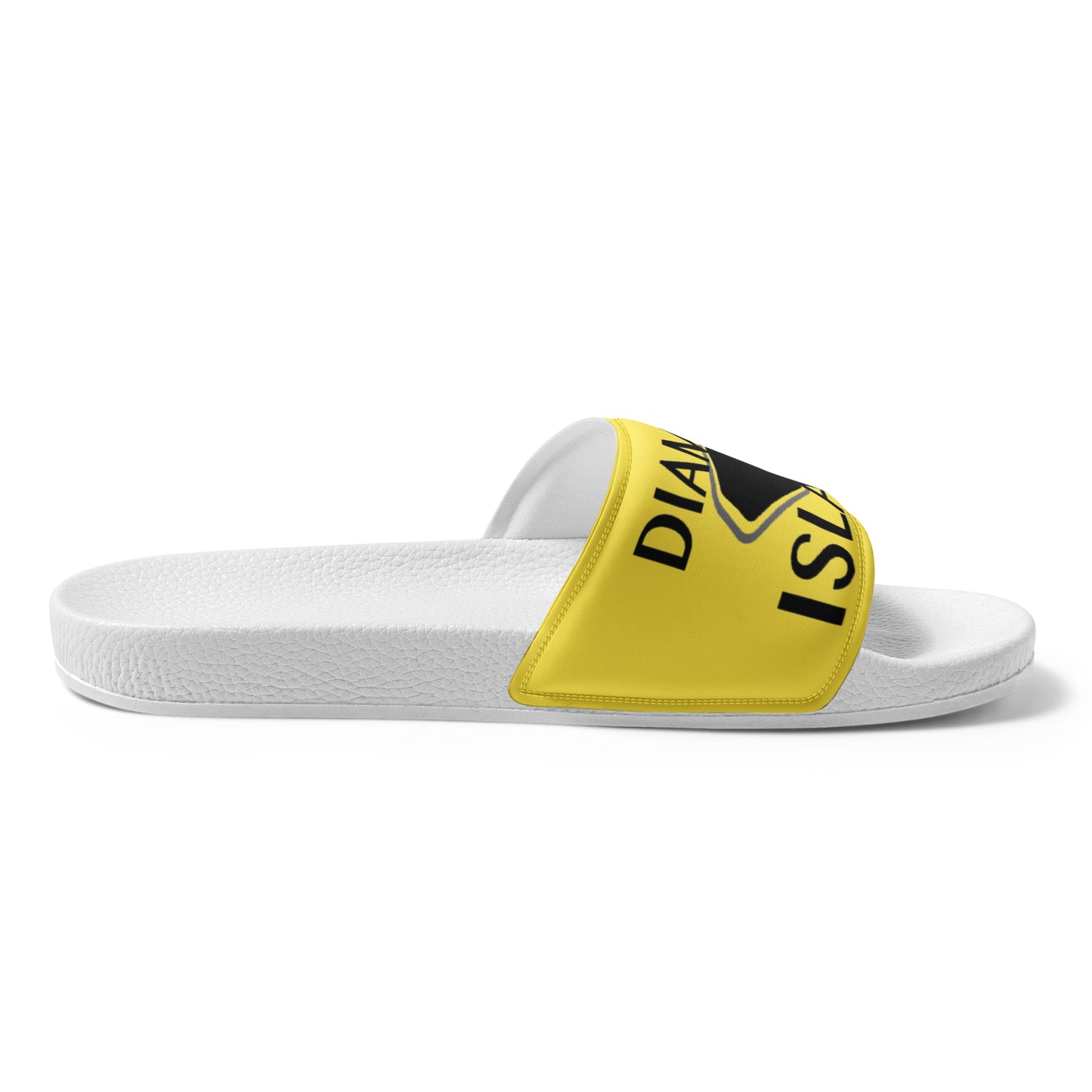 DIAMOND ISLAND  Men’s slides  Yellow/ White, Yellow/ Black