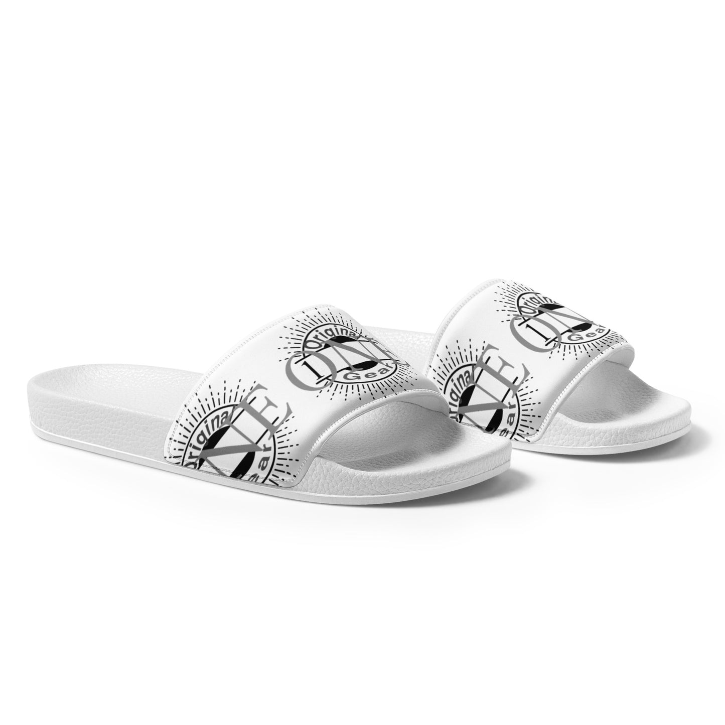 ONE ORIGINAL GEAR ECHO  Men’s slides  White/ Black