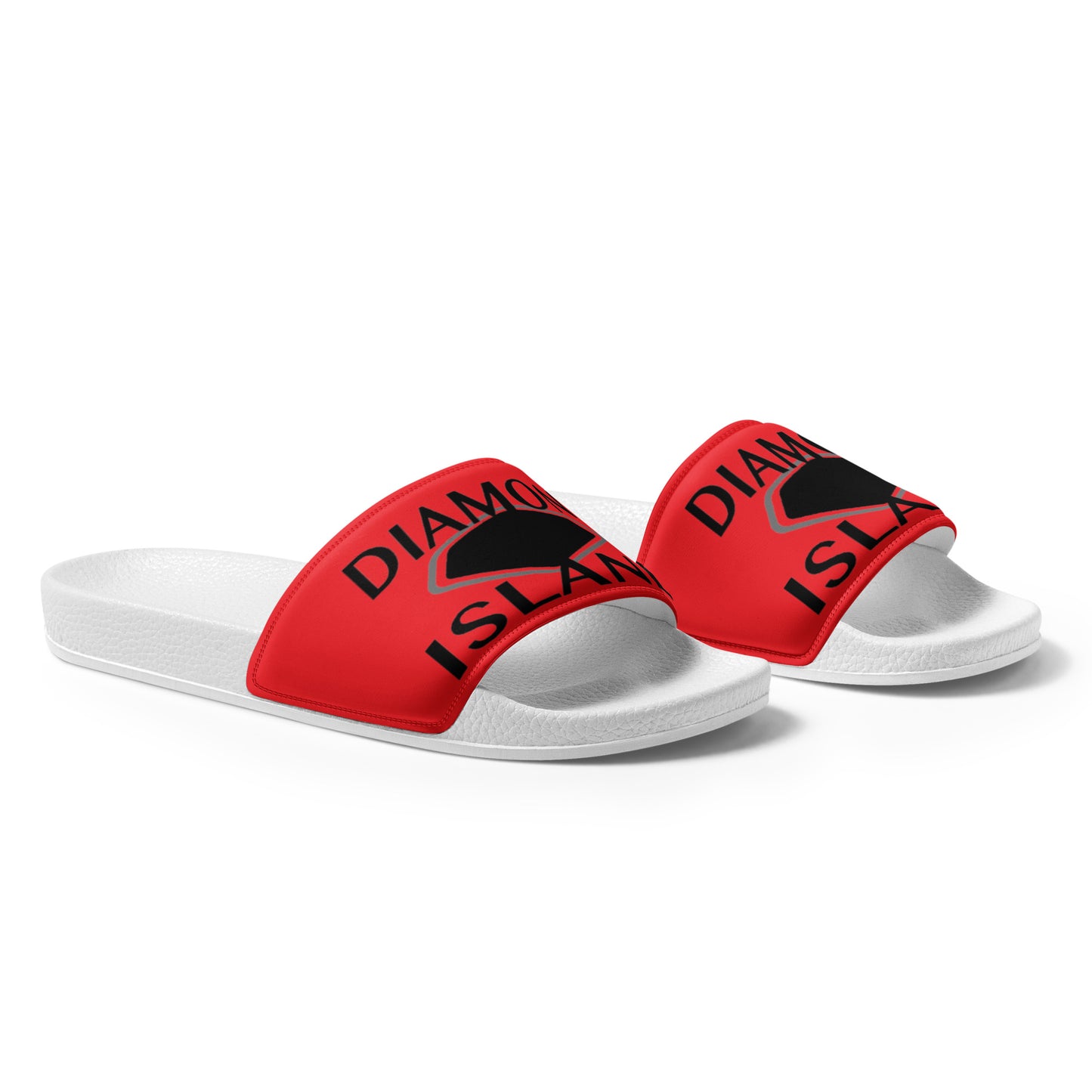 DIAMOND ISLAND  Men’s slides  Red/ White, Red/ Black
