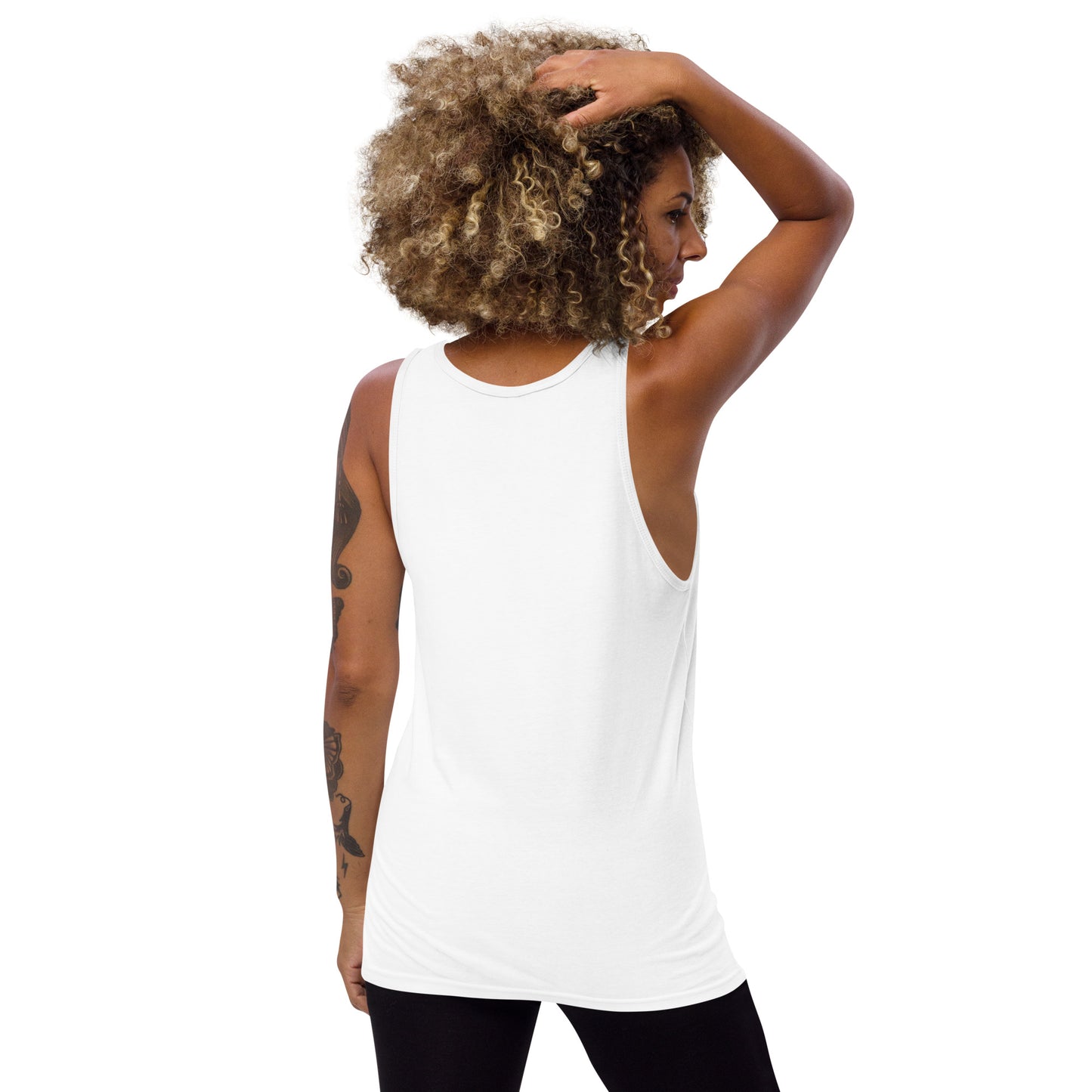 ONE ORIGINAL GEAR  Unisex Tank Top  White/ Multi Color
