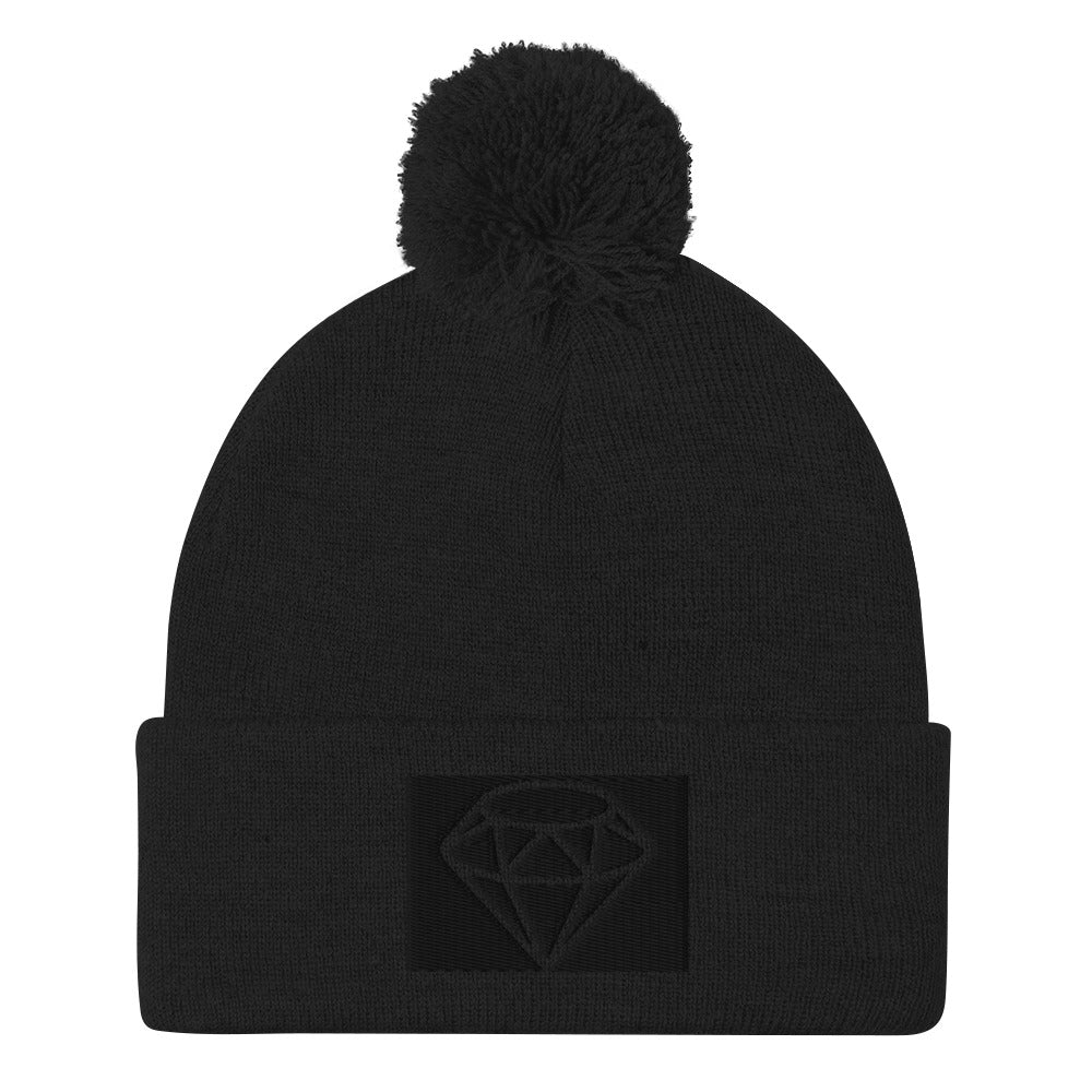 DIAMOND ISLAND  Pom-Pom Beanie